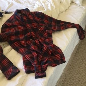 Proof lab men’s plaid button down shirt